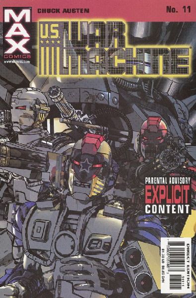 U.S. War Machine #11 NM 2002 Marvel (MAX) Comic Book