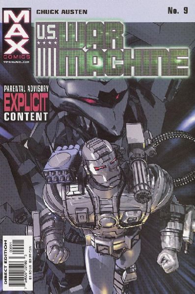 U.S. War Machine #9 NM 2002 Marvel (MAX) Comic Book