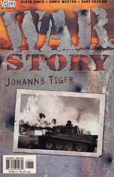 War Story: Johann's Tiger 1-shot 2001 DC (Vertigo) Comic Book