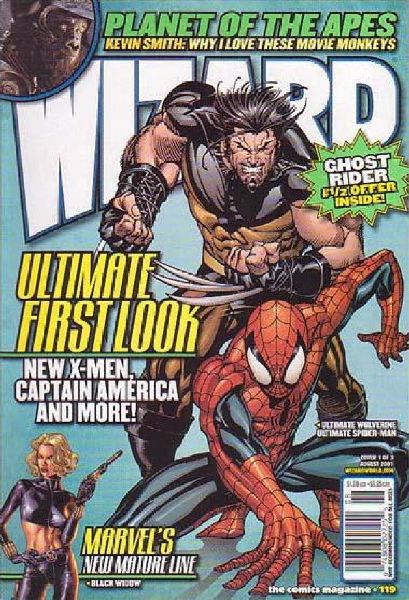 Wizard: The Comics Magazine #119/C VF 2001 Wizard Andy 