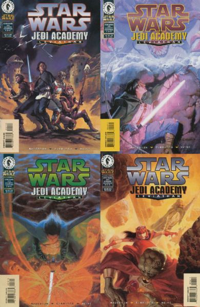 Star Wars: Jedi Academy - Leviathan SET #1-4 NM 1998 Dark Horse Comic Book