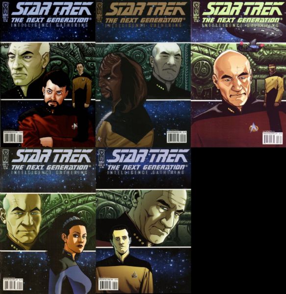 Star Trek: TNG: Intelligence Gathering SET #1-5