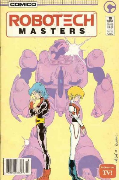 Robotech Masters #10 NM 1986 COMICO Comic Book