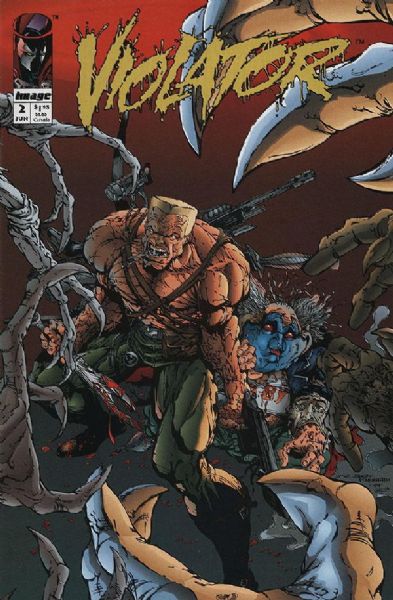 Violator #2 F/VF 1994 Image Alan Moore Comic Book