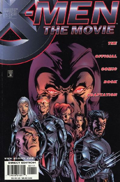 X-Men: The Movie GN NM 2000 Marvel Art Cover Comic Book