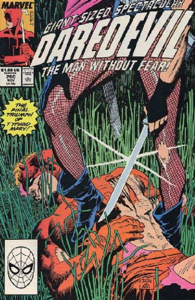 Daredevil #260 VF 1988 Marvel Typhoid Mary Double-Sized Comic Book