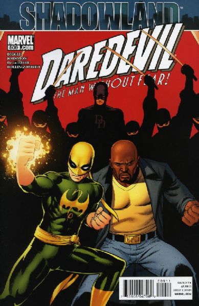 Daredevil #509 VF/NM 2010 Marvel w/ Power Man & Iron Fist Shadowland p2