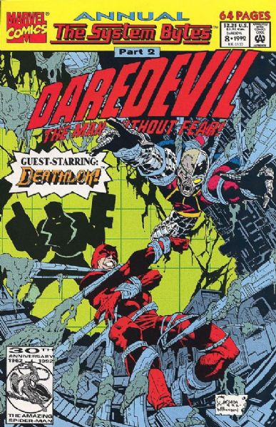 Daredevil Annual #8 NM  Marvel Quesada Cover System Bytes p2 Comic Book