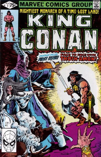 King Conan #1 VF/NM 1980 Marvel Comic Book