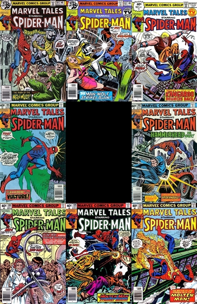 Marvel Tales (V2) RUN 101-110 1970's Marvel Comic Book