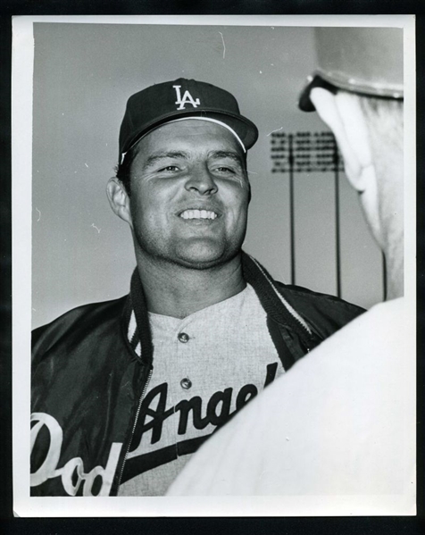 1960s DON DRYSDALE Los Angeles Dodgers Original News Photo by Robert Stinnett