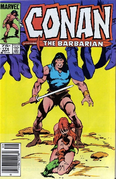 Conan the Barbarian #174 F/VF 1985 Marvel Children of the Night Comic Book