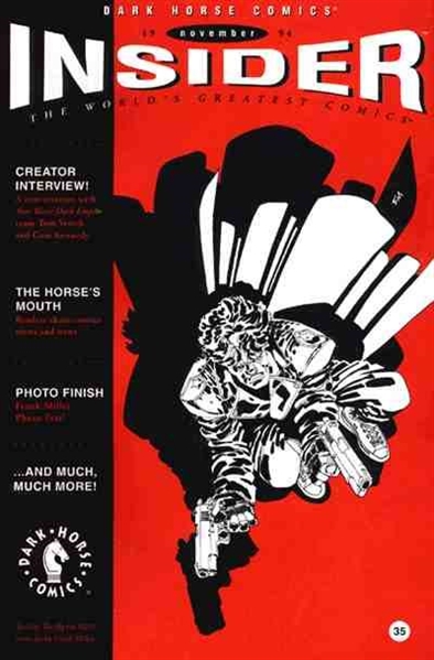 Dark Horse Insider (V2) #35 VF/NM 1994 Dark Horse Frank Miller Cover Comic Book