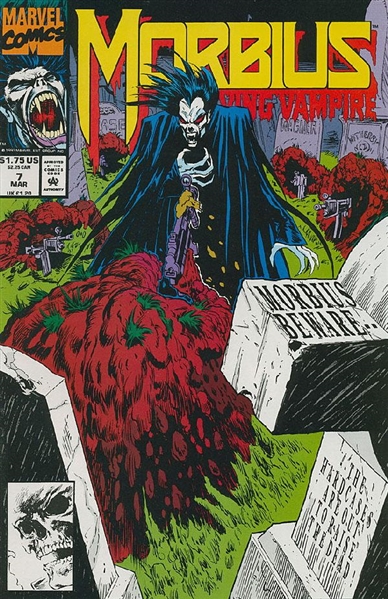 Morbius: The Living Vampire #7 NM 1993 Marvel Comic Book