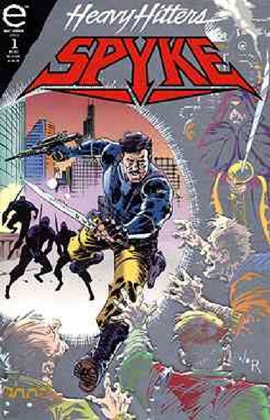 Spyke #1 VF/NM 1993 Marvel (Epic) Heavy Hitters Comic Book
