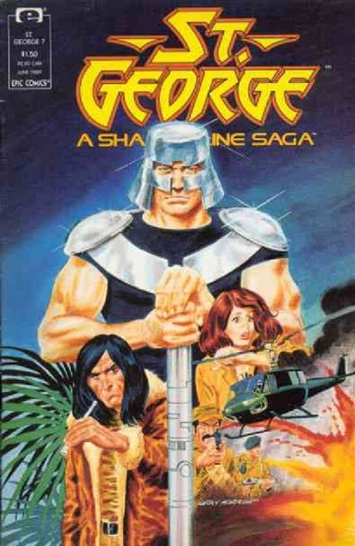 St. George #7 VF 1989 Marvel (Epic) Comic Book