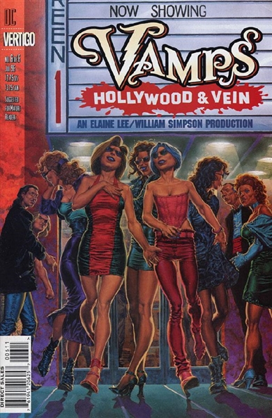 Vamps: Hollywood & Vein #6 VF 1996 DC (Vertigo) Comic Book