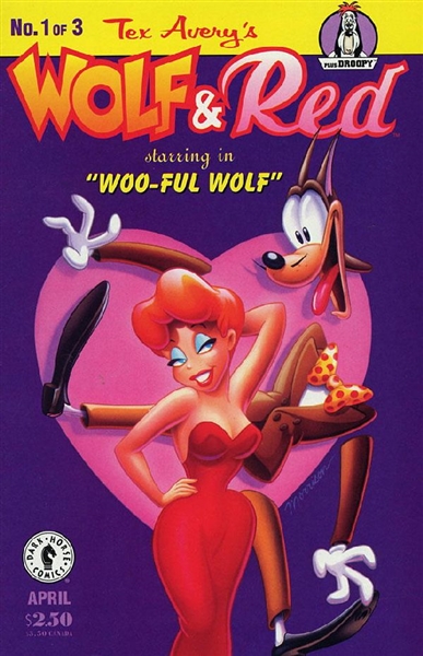 Wolf & Red #1 F/VF 1995 Dark Horse Comic Book