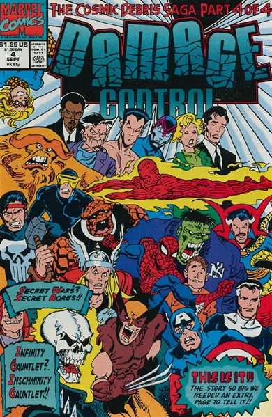Damage Control (V3) #4 VF/NM 1991 Marvel Comic Book