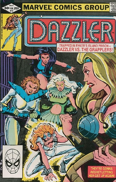 Dazzler #13 FN 1982 Marvel Comic Book