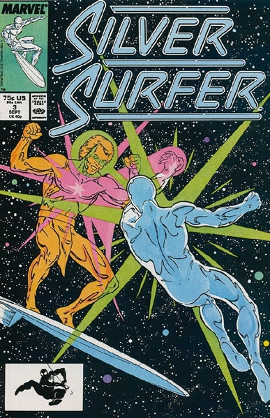 The Silver Surfer (1987) #3 VG/F 1987 Marvel Comic Book