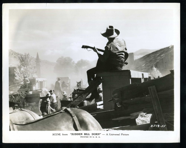 1937 BUCK JONES In SUDDEN BILL DORN Vintage Original Photo WESTERN ACTOR gp