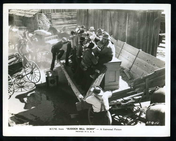 1937 BUCK JONES In SUDDEN BILL DORN Vintage Original Photo WESTERN ACTOR gp