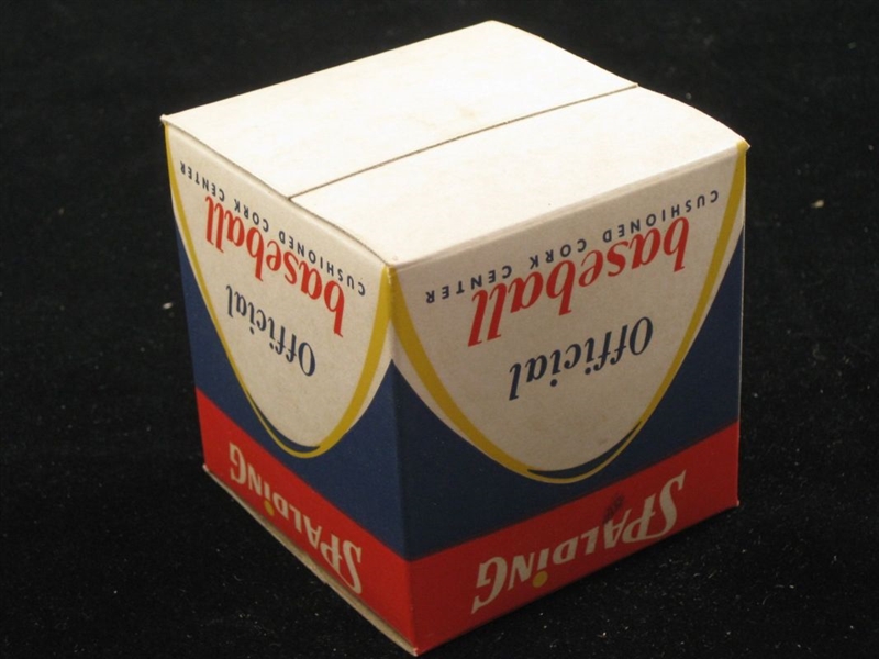 1960 Spalding Official Continental League Baseball NEW UNUSED in SEALED BOX Rare
