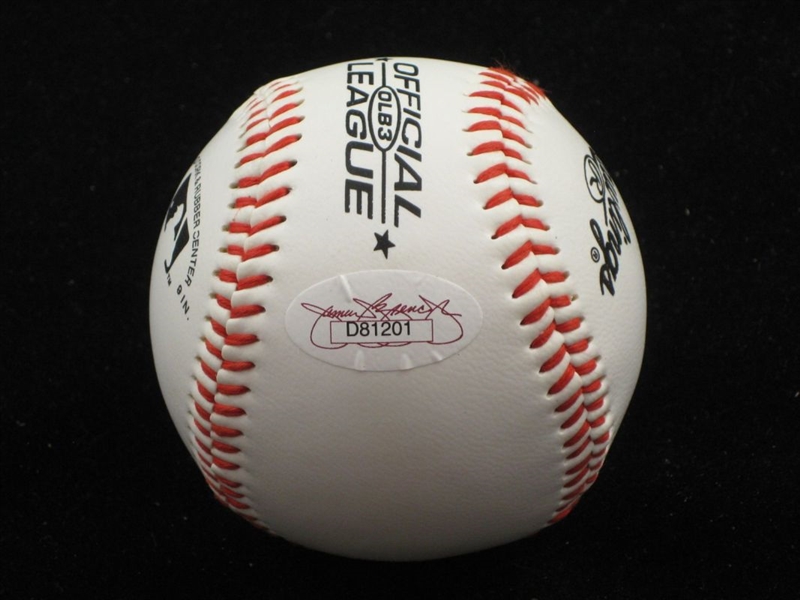 J.R. TOWLES Single Signed Baseball HOUSTON ASTROS JSA Authentic