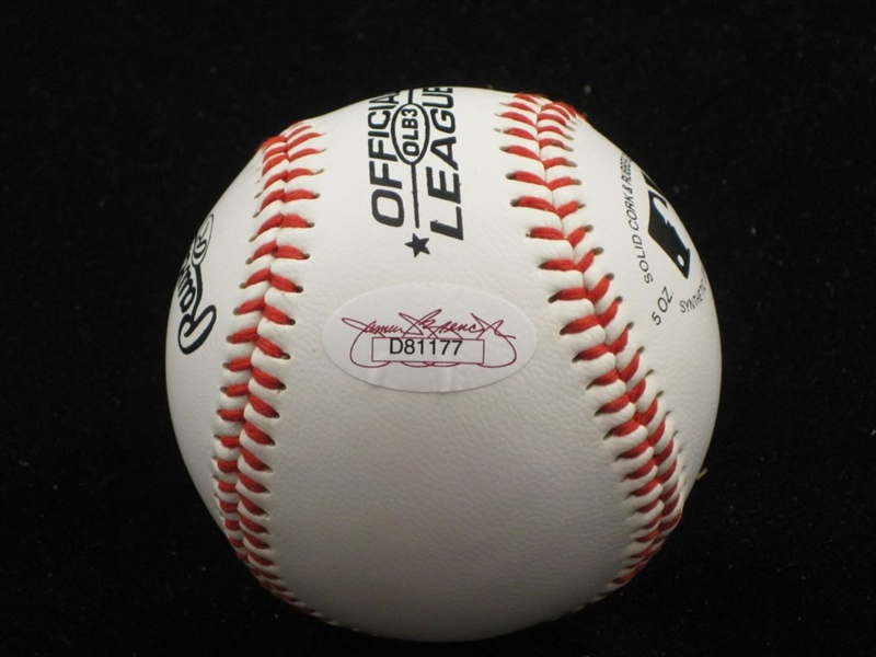 SHELLEY DUNCAN Single Signed Baseball NEW YORK YANKEES JSA Authentic