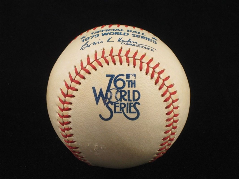 1979 Official World Series Baseball NEW UNUSED Pirates Orioles