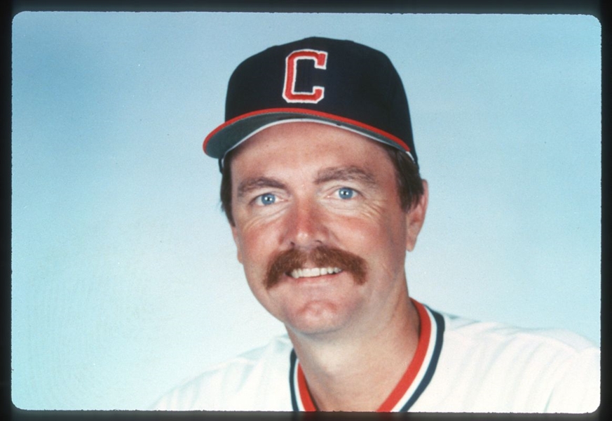 1985 Original Slide Transparency BERT BLYLEVEN Cleveland Indians HOF