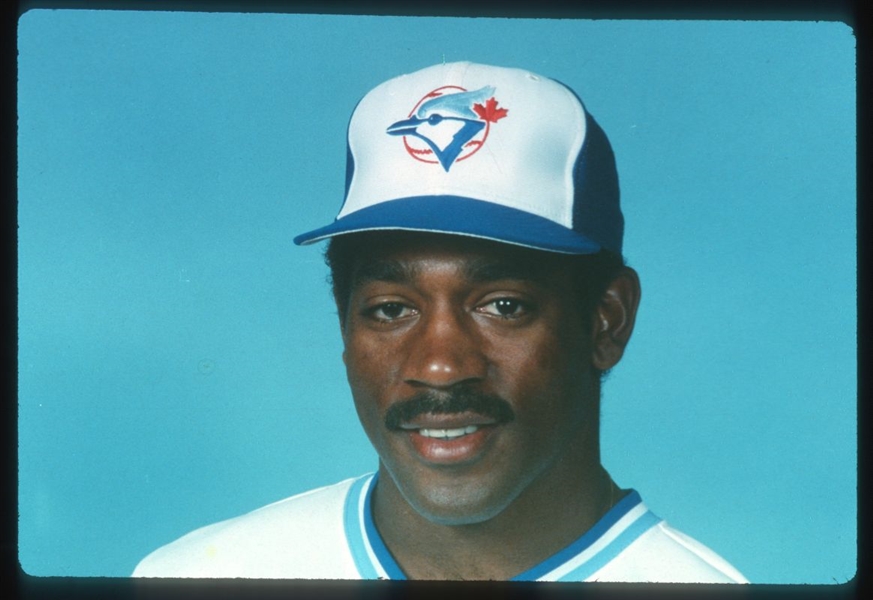 1985 Original Slide Transparency WILLIE UPSHAW Toronto Blue Jays