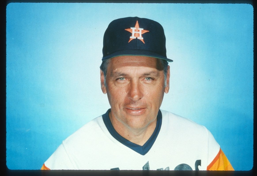 1985 Original Slide Transparency BOB LILLIS Houston Astros