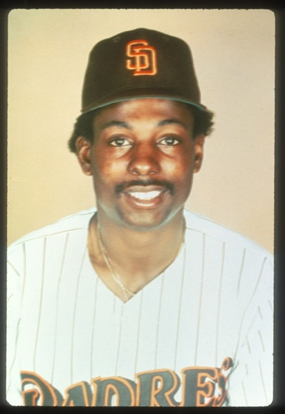 1985 Original Slide Transparency ALAN WIGGINS San Diego Padres