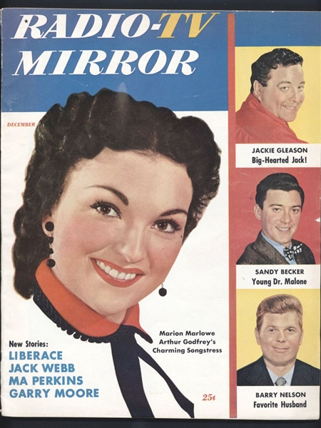 1953 Radio-TV Mirror Magazine MARION MARLOWE Cover ELIZABETH MONTGOMERY Inside