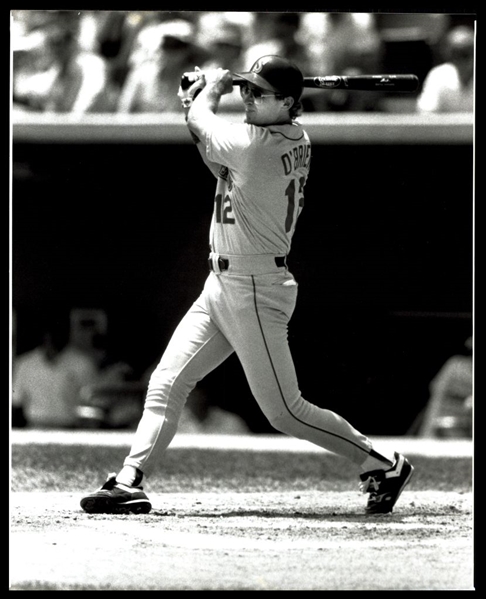 1990s Seattle Mariners PETE M O'BRIEN Batting Original Photo