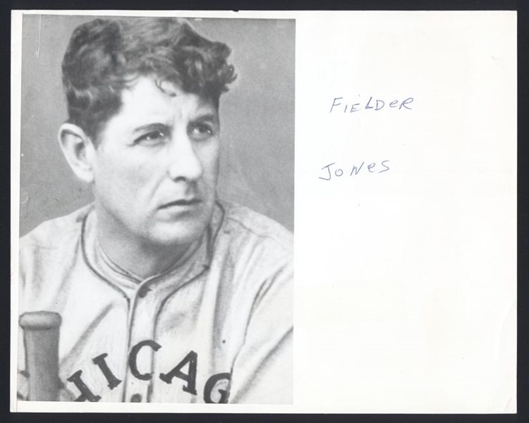 St. Louis Browns FIELDER JONES ca 1918 Vintage Photo