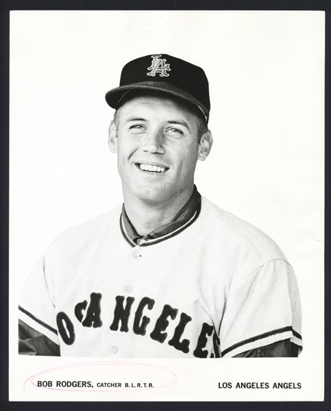 1969 Los Angeles Angels BUCK RODGERS Team Issue Original Photo