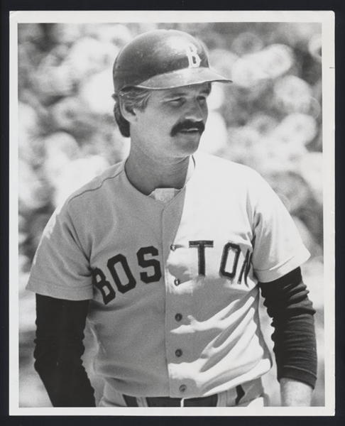 1980 Boston Red Sox DAVE RADER Original Photo Type 1