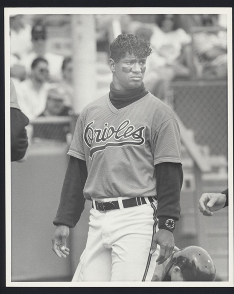 1992 Baltimore Orioles LUIS MERCEDES Original Photo Type 1