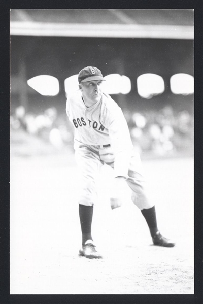 RUBE WALBERG Real Photo Postcard RPPC 1935 Boston Red Sox George Burke