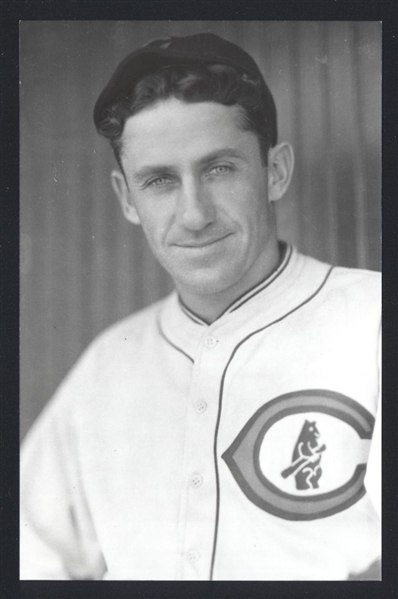 KIKI CUYLER Real Photo Postcard RPPC 1929-35 Chicago Cubs George Burke