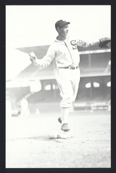 SMOKEY JOE MARTIN Real Photo Postcard RPPC 1938 Chicago White Sox George Burke