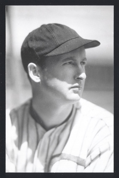 ED WALSH JR Real Photo Postcard RPPC 1932 Chicago White Sox George Burke
