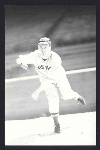 ARCHIE McKAIN Real Photo Postcard RPPC 1937 Boston Red Sox George Burke 