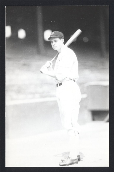 BILL NORMAN Real Photo Postcard RPPC 1931 Chicago White Sox George Burke 