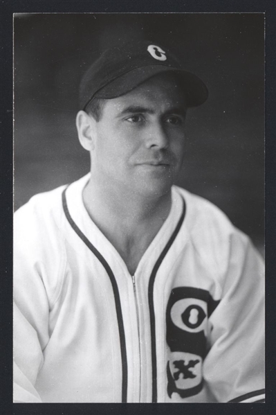 LUKE SEWELL Real Photo Postcard RPPC 1938 Chicago White Sox George Burke 