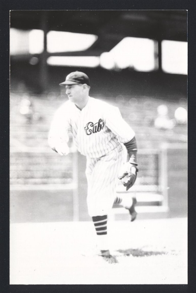 CHARLIE ROOT Real Photo Postcard RPPC 1932-33 Chicago Cubs George Burke 
