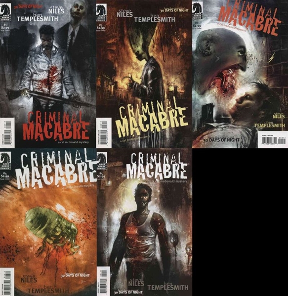 Criminal Macabre: A Cal McDonald Mystery SET #1-5 NM 2003 Dark Horse Comic Book